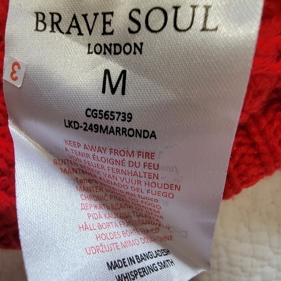 BRAVE Soul Oversized Knit Sweater. - Picture 6 of 7
